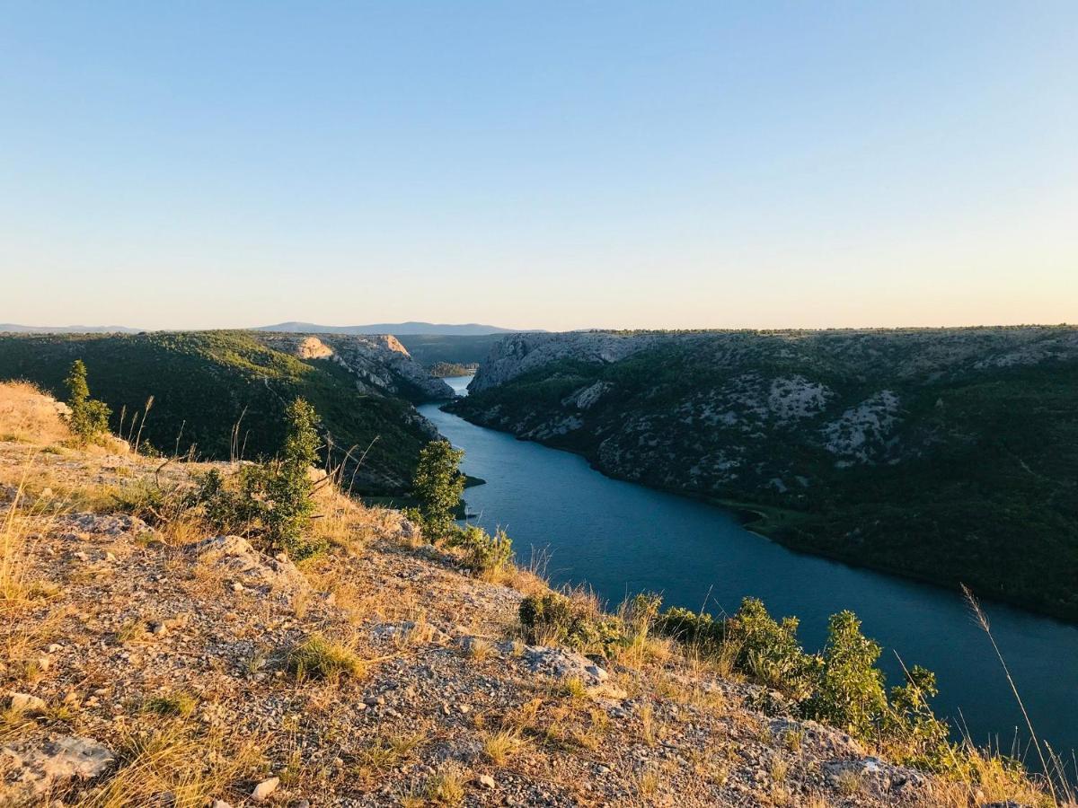 Hotel Roški slap Drniš Exteriér fotografie